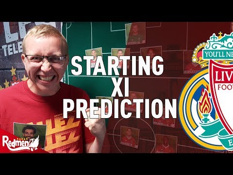 Real Madrid v Liverpool | CL Final | Starting XI Prediction LIVE