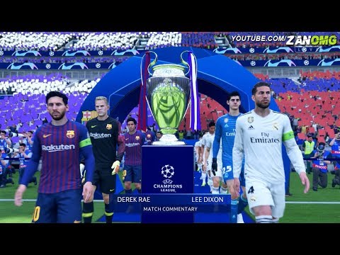 FIFA 19 | FC Barcelona vs Real Madrid | UEFA Champions League Final | 1080p HD