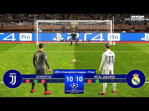 PES 2019 | Juventus vs Real Madrid | Final UEFA Champions League (UCL) | Penalty Shootout