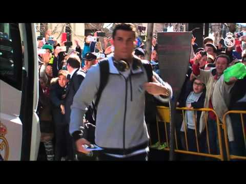 BEHIND THE SCENES: This is how Real Madrid arrived in Granada