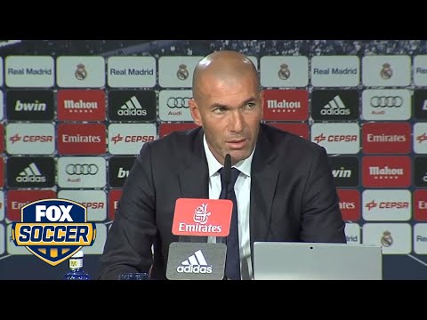 Zidane leads Real Madrid training for first time