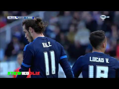 Real Sociedad Vs Real Madrid 0-1 ● Gareth Bale Winning Goal ● 2016 ● HD