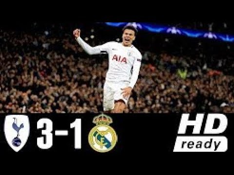 Tottenham Hotspur vs Real Madrid 3-1 Extended Highlights & Goals – 01 NOV 2017