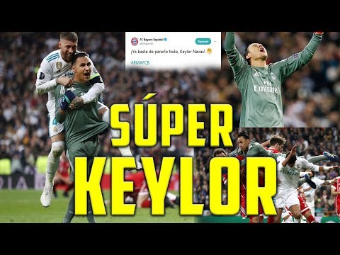 ASÍ FUE EL BRUTAL PARTIDO DE KEYLOR NAVAS VS BAYERN | MÜLLER Y HEYNCKES RENDIDOS AL TICO