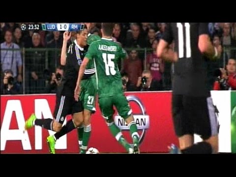 Ludogorets 1-2 Real Madrid – Metas y destacar en HD (UEFA Champions League 01/10/2014)  أهداف مقابلة