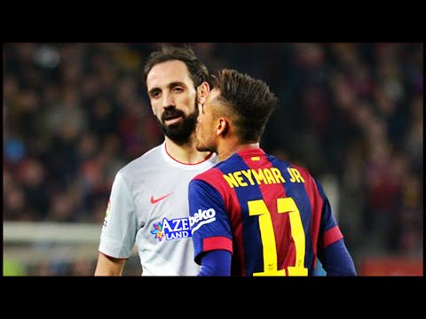 Neymar Jr vs Atlético Madrid ● Fights & Brawls ● HD