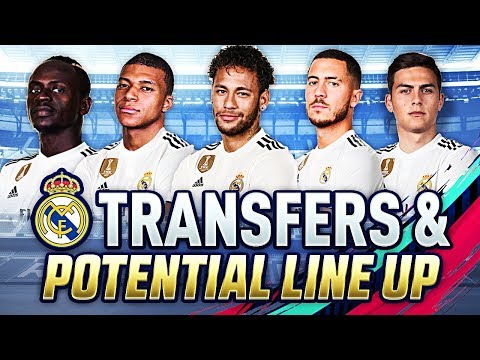 REAL MADRID TRANSFER TARGETS & LINEUPS 2019 | w/ POGBA, MBAPPE & NEYMAR | FIFA 19 ULTIMATE TEAM