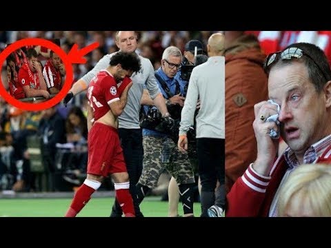 Semua Fans Menangis Saat M.Salah Cidera || Real Madrid 3-1 Liverpool Final UCL 2018