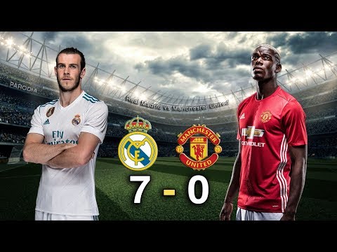 Real Madrid 7 – 0 Manchester United – Amistoso Internacional – INTERNATIONAL CHAMPIONS Cup /Parodia