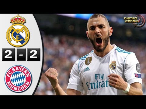 Real Madrid vs Bayern Munich 2-2 UCL 17/18 Resumen Semifinal Vuelta 01/05/2018