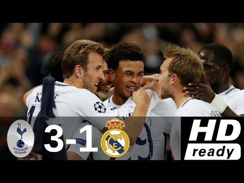 Tottenham Vs Real Madrid 3-1 –  All Goals & Highlights –  01/11/2017