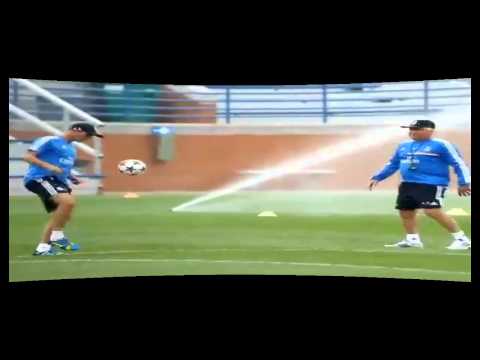 Zidane and Ancelotti amazing Ball Touching ( Real Madrid Coach 2016 )