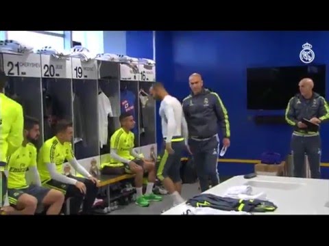 Zidane’s first training session as Real Madrid coach