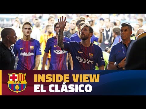 INSIDE TOUR | Behind the scenes: FC Barcelona – Real Madrid (ICC 2017)