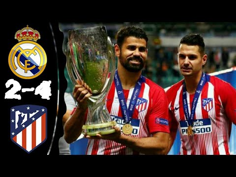 Real Madrid vs Atletico Madrid 2-4 All Goals & Extended Highlights 15-08-2018