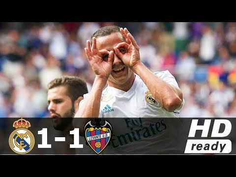 Real Madrid vs Levante 1-1 ● All Goals & Highlights ● 09 September 2017 HD