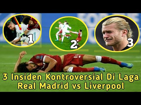 3 Insiden Kontroversial Di Laga Real Madrid vs Liverpool