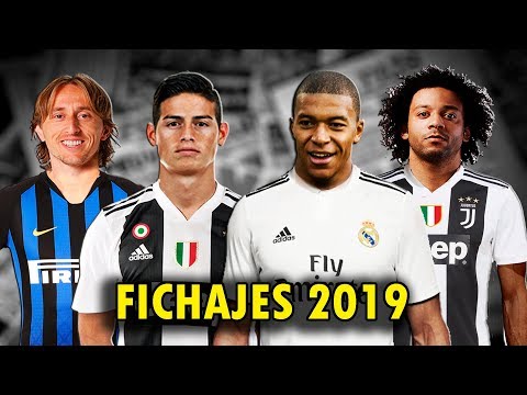 FICHAJES 2019 | MBAPPE, JAMES, MARCELO, ALBA, DIAZ |Real Madrid,Barca, Juventus, psg