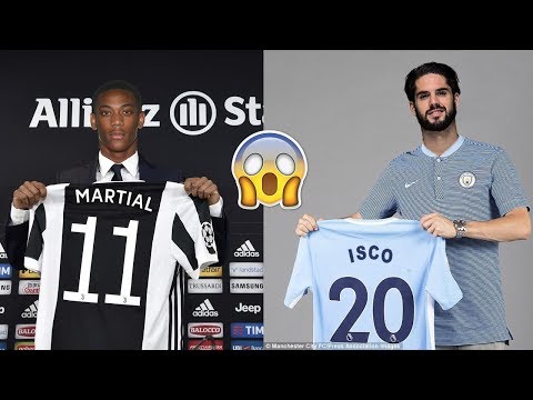 Latest Transfer News – Insane Transfers feat. Martial , Isco , Alaba