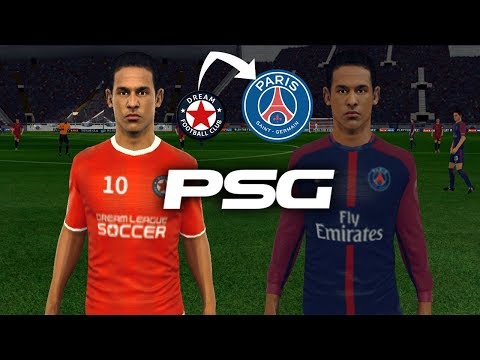 Create PSG Team ★ Kits Logo & Players ★ Dream League Soccer 2018