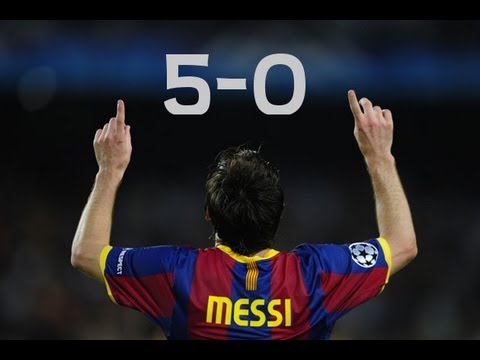 Lionel Messi vs Real Madrid (H) (Barca 5-0 Madrid) (11/29/10)|by IsaacFutbol4hd