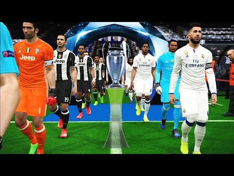 PES 2017 | UEFA Champions League Final | Real Madrid vs Juventus | Gameplay PC