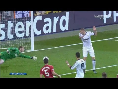 David De Gea Six AMAZING Saves – UEFA Champions League Real Madrid vs Manchester United 13-2-13