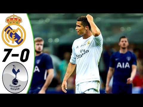 Real Madrid vs Tottenham 7:0 – All Goals & Extended Highlights RESUMEN & GOLES (Last 3 Matches) HD