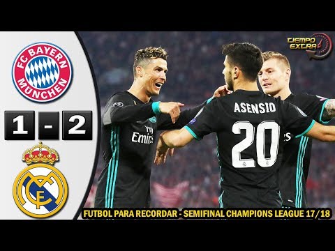 Bayern Munich vs Real Madrid 1-2 Resumen Highlights Semifinal UCL 17/18