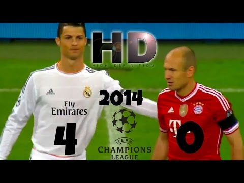 Real Madrid 4 – Bayern Munich 0 – Champions League 2014 HD