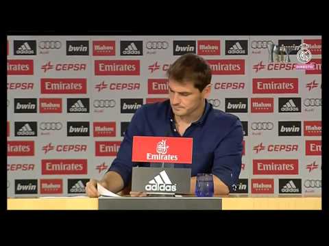 Iker Casillas Last Press Conference as Real Madrid player (12/07/2015)