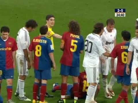 Real Madrid vs Barcelona partido historico ( 4/5) 2do tiempo