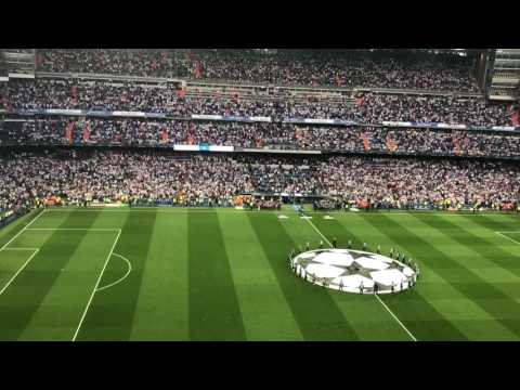 Real Madrid v Bayern Munich – Hala Madrid and UCL Anthem 4/18/17