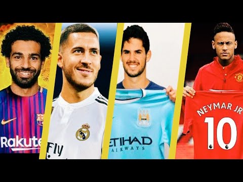News! Top 30 Potential Transfers January 2019 | FT. M. Salah,Neymar,Hazard