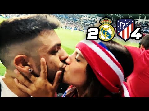 VOY CON MI NOVIA AL REAL MADRID 2-4 ATLÉTICO DE MADRID