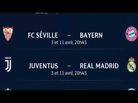 tirage ligue des champions 2018 :  Juventus-Real Madrid et Liverpool-Manchester City