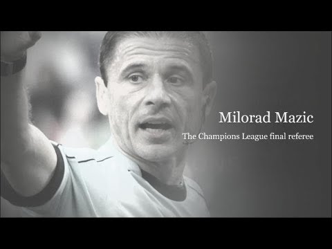 Champions League final Referee – Milorad Mazic 27 May 2018