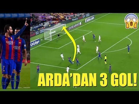 FC Barcelona 7-0 Hercules | Maç Özeti, TÜRKÇE, Arda Turan Hat-trick | 21 Aralık 2016 • HD