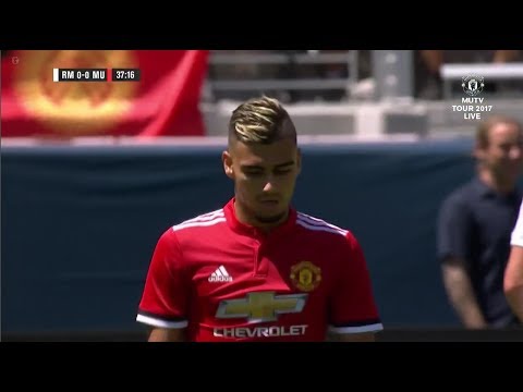 Andreas Pereira vs Real Madrid 23/07/17 HD