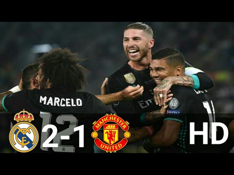 Hasil Real Madrid vs Manchester United 2-1 – All Goals & Highlights Piala Super (09-08-2017)