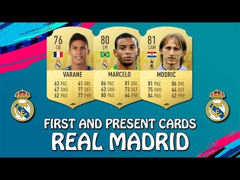 FIFA 19 | REAL MADRID FIRST AND PRESENT CARDS | w/ Modric, Marcelo & Varane