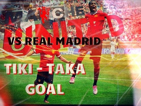 Manchester United vs Real Madrid | Total Football 20 Passes | Ashley Young Goal