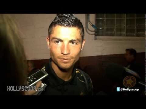 Cristiano Ronaldo And David Beckham On LA GALAXY vs REAL MADRID Match