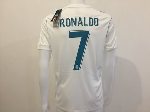 2017 18 Real Madrid Home soccer jersey Ronaldo #7 player jersey