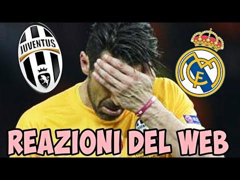 Juventus Real Madrid 1 – 4 JUVE PERDE LA FINALE DI CHAMPIONS! – La reazione ironica dei tifosi web