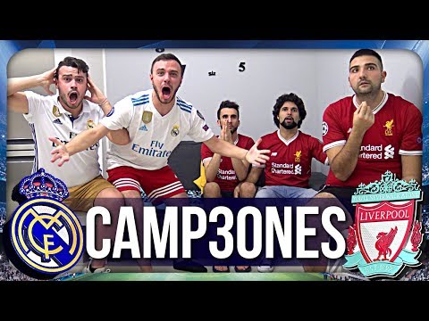 CAMPEONES!!! REAL MADRID 3-1 LIVERPOOL | LIVE REACTION HD FINALE CHAMPIONS LEAGUE