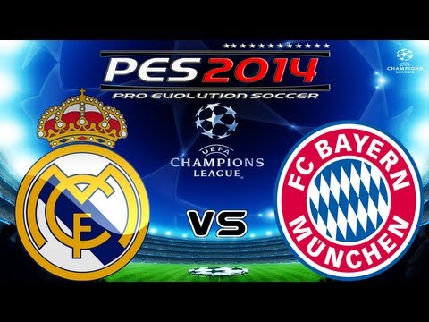 PES 2014 UEFA Champions League FC Real Madrid vs FC Bayern München Full HD