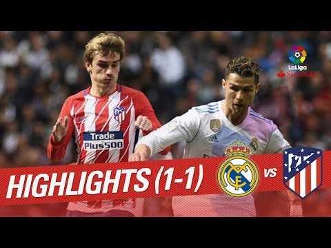 Resumen de Real Madrid vs Atlético de Madrid (1-1)