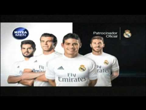 Patrocinador Real Madrid James Rodriguez Nivea MEN Black and White