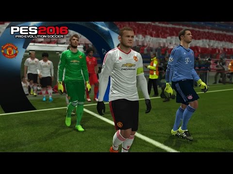 PES 2016 Bayern Munich vs Manchester United Champhion League Round 2nd Leg